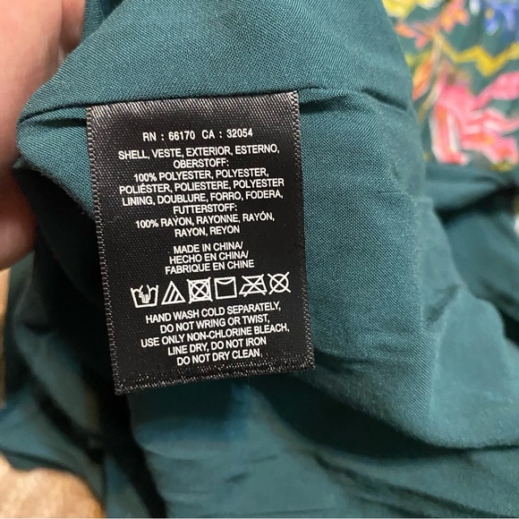 {Maeve by Anthropologie} Metallic Pleated Midi Skirt | Floral Printed Panel ~ 2 - Picture 15 of 16